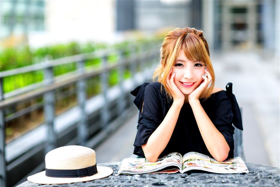 Woman Portrait Magazine