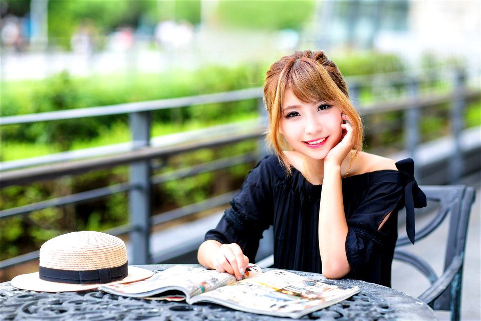 Woman Portrait Magazine