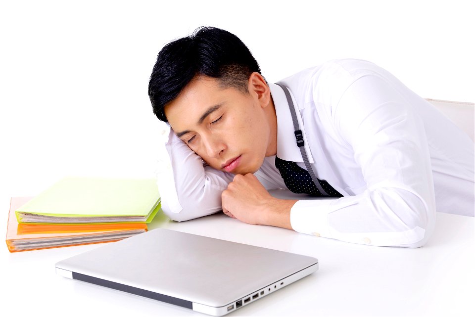 Businessman Sleeping