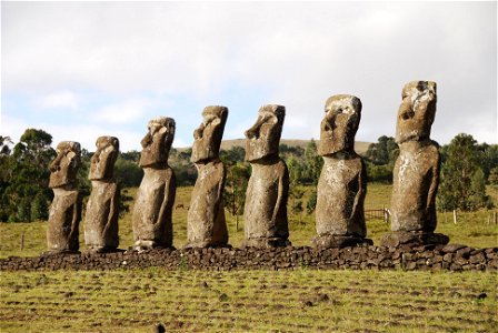 Moai Easter Island photo