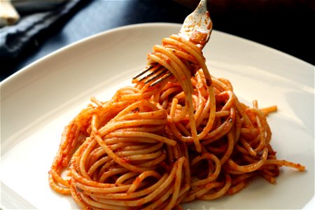Tomato Sauce Spaghetti photo
