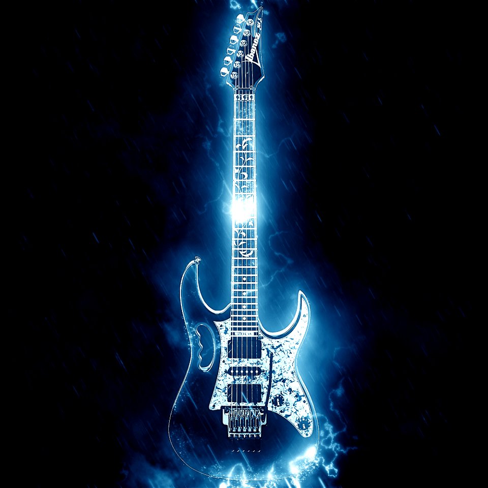 Electric Guitar Lightning