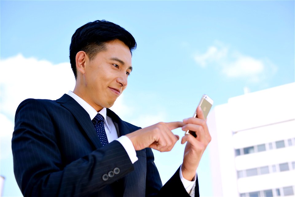 Businessman Smartphone
