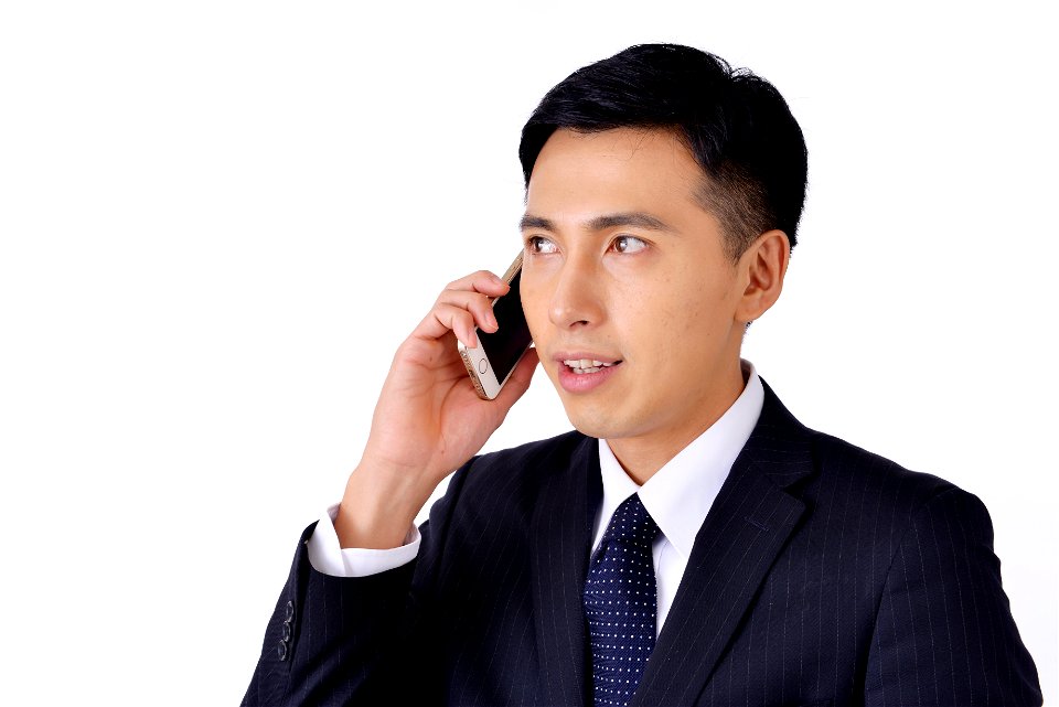 Businessman Mobile Phone