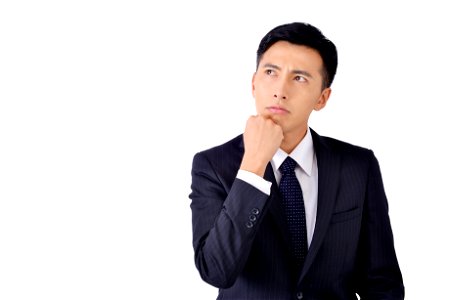 Businessman Thinking