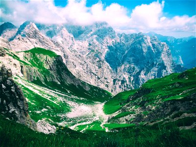 Alps Mountain Range photo
