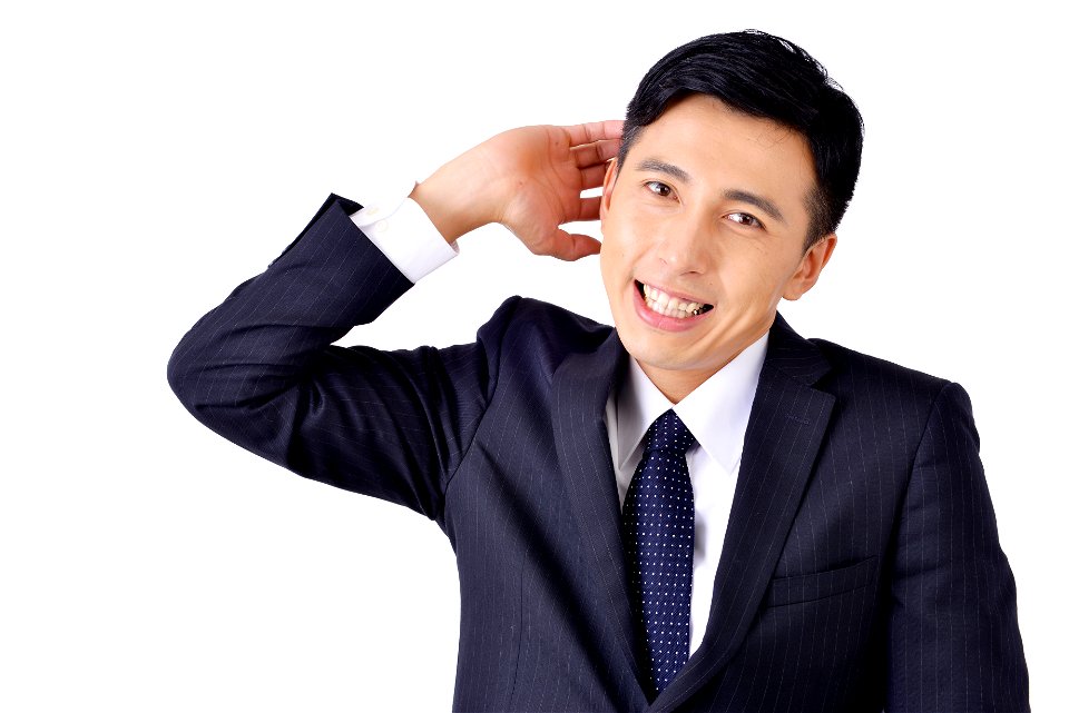 Businessman Embarrassed