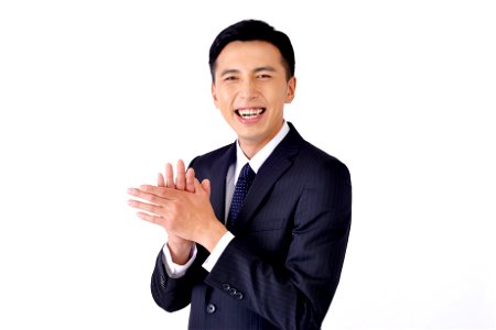 Businessman Clapping photo