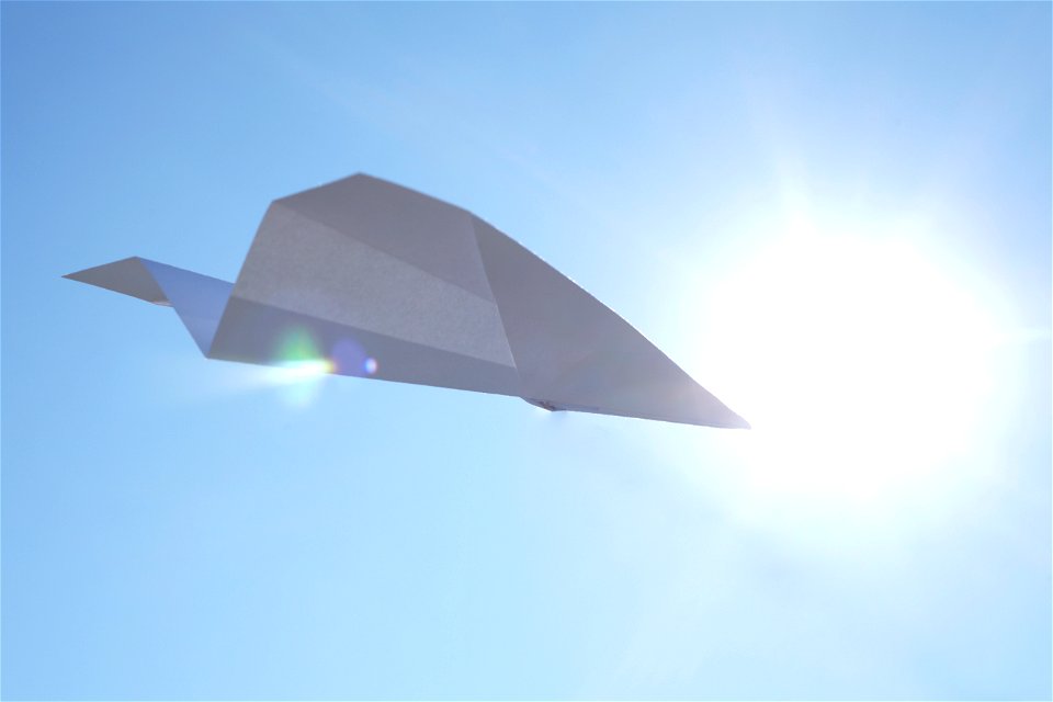 Paper Plane Sky