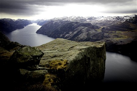 Preikestolen Fjord photo