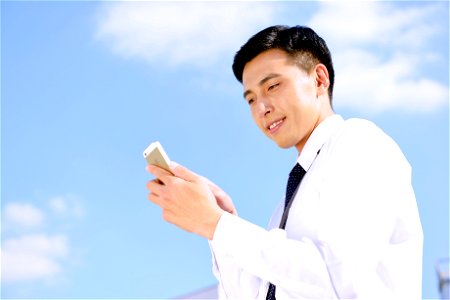Businessman Smartphone photo