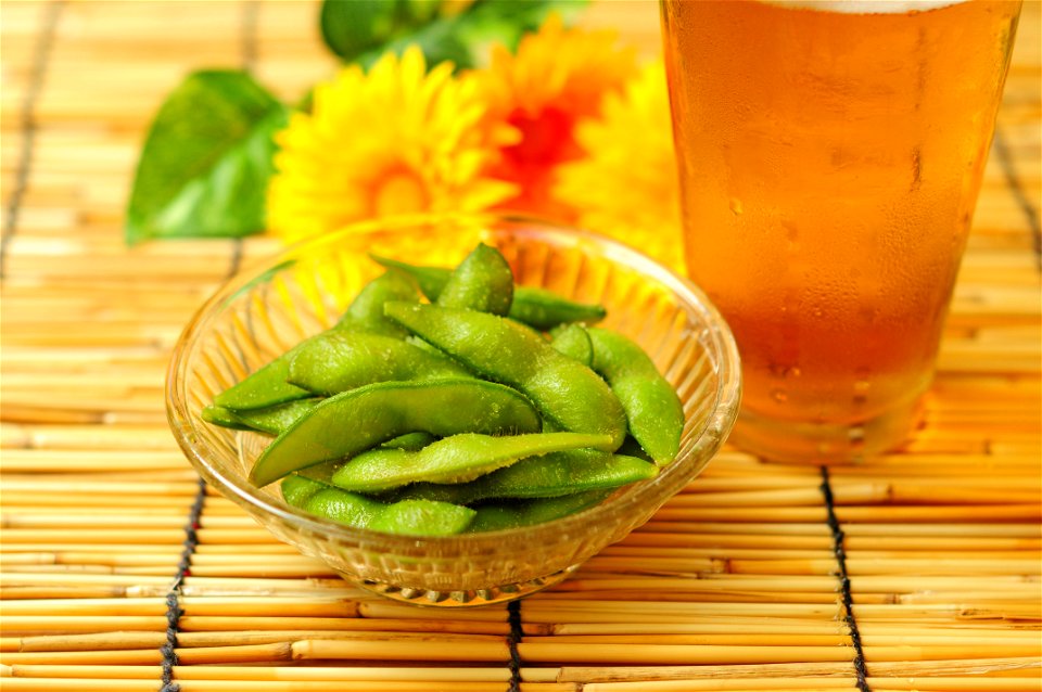 Edamame Beans Beer