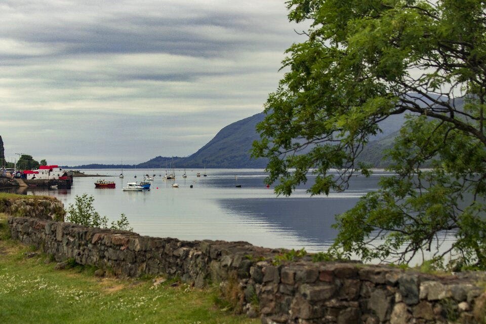 Seascape scenic coastline