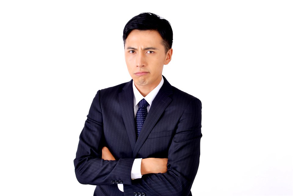 Businessman Angry