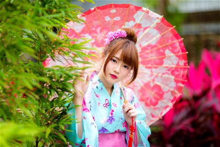 Woman Yukata