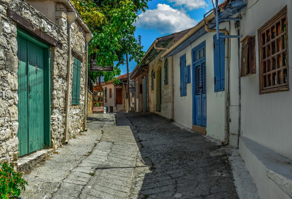 Street houses architecture