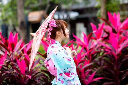 Woman Yukata