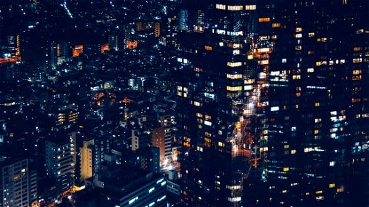 Cityscape Tokyo Night photo