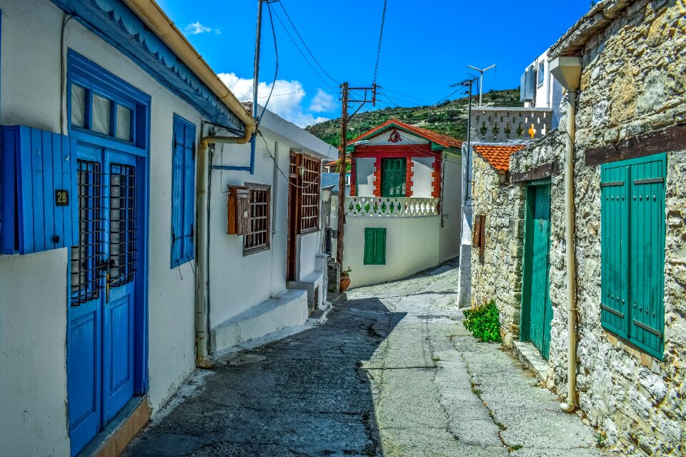 Street houses architecture