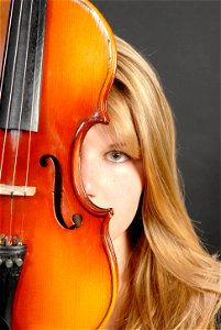 Violin Woman photo