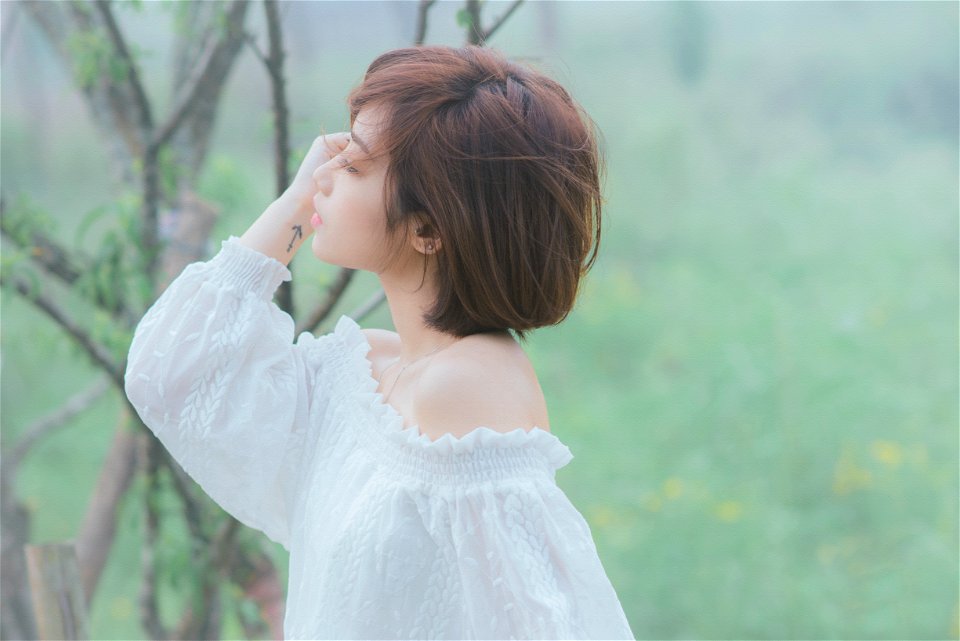 Woman Short Hair