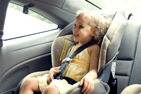 Child Safety Seat Girl photo
