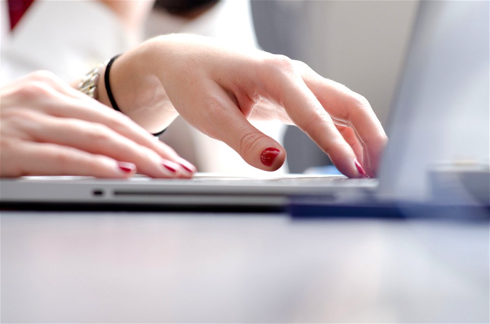 Hands Laptop