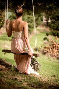 Woman Swing photo