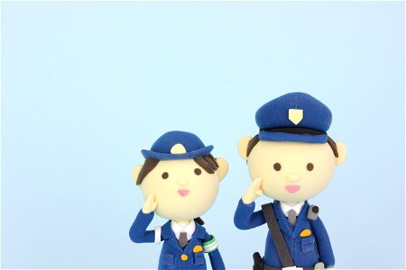 Police Officer Doll photo