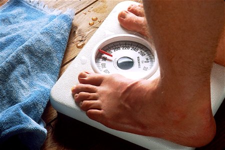 Weight Scale Feet photo