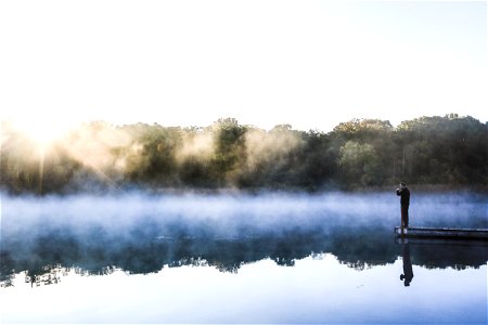 Fog Lake Man photo