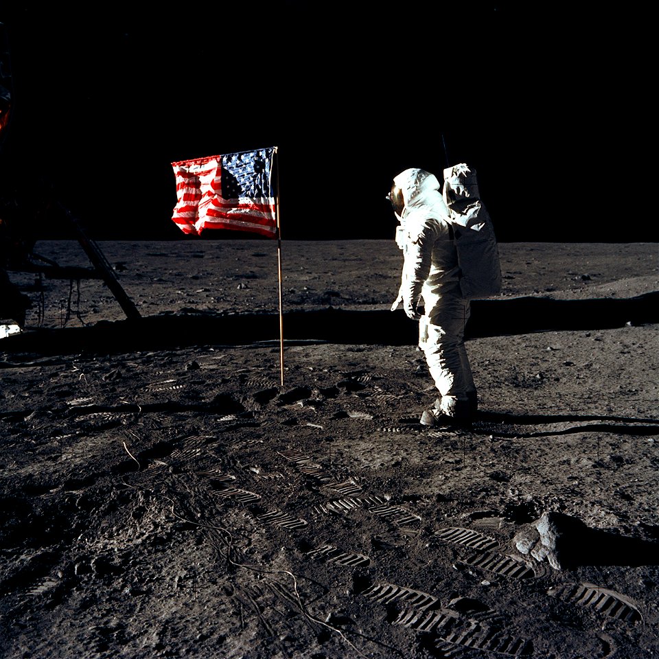 Astronaut Moon Landing