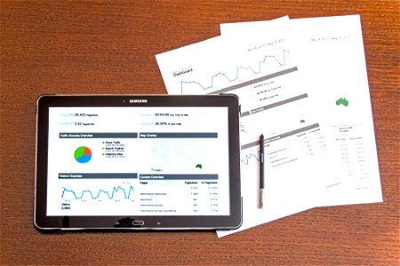 Analytics Tablet Computer photo