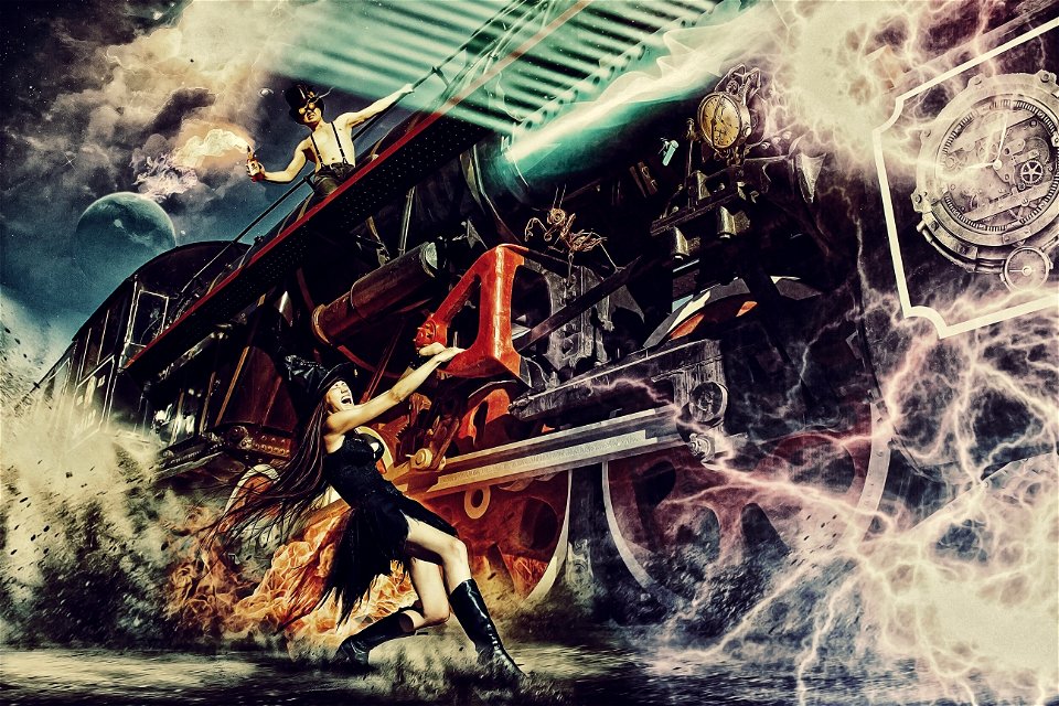 Witch Steam Locomotive