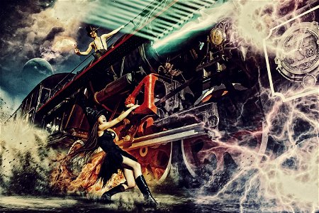 Witch Steam Locomotive