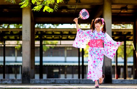 Woman Yukata