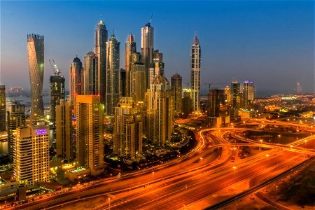 Cityscape Dubai photo