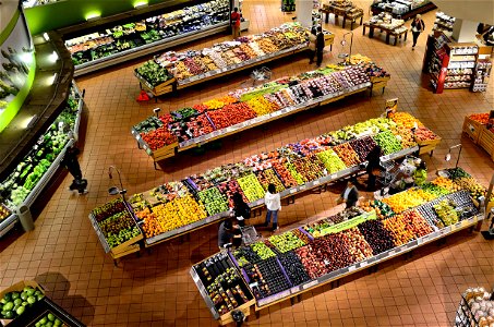 Supermarket Shopping photo