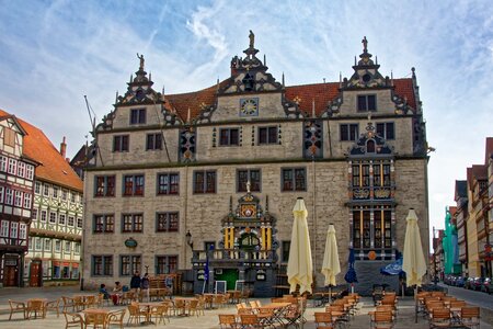 Town hall historic center architecture