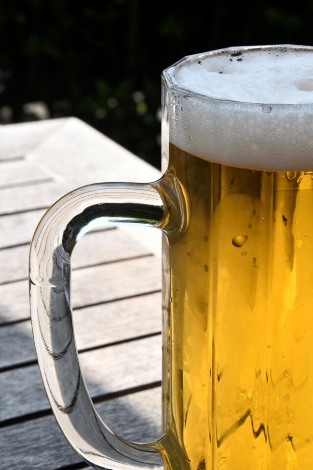 Beer mug summer glass