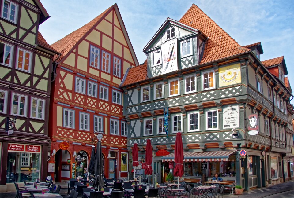 Truss fachwerkhäuser historically