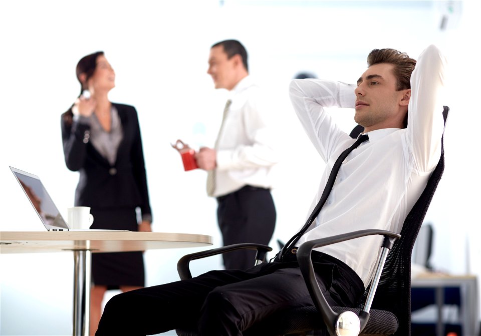 Businessman Breaktime