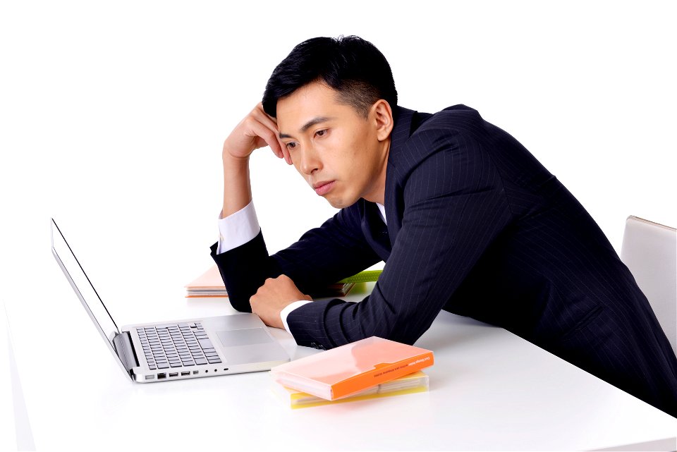 Businessman Thinking