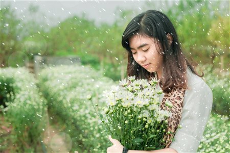 Woman Bouquet photo