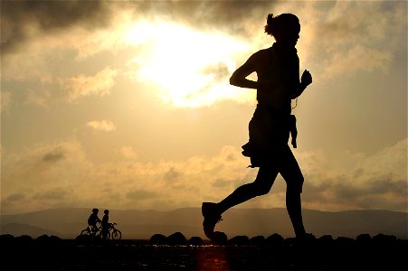 Woman Jogging