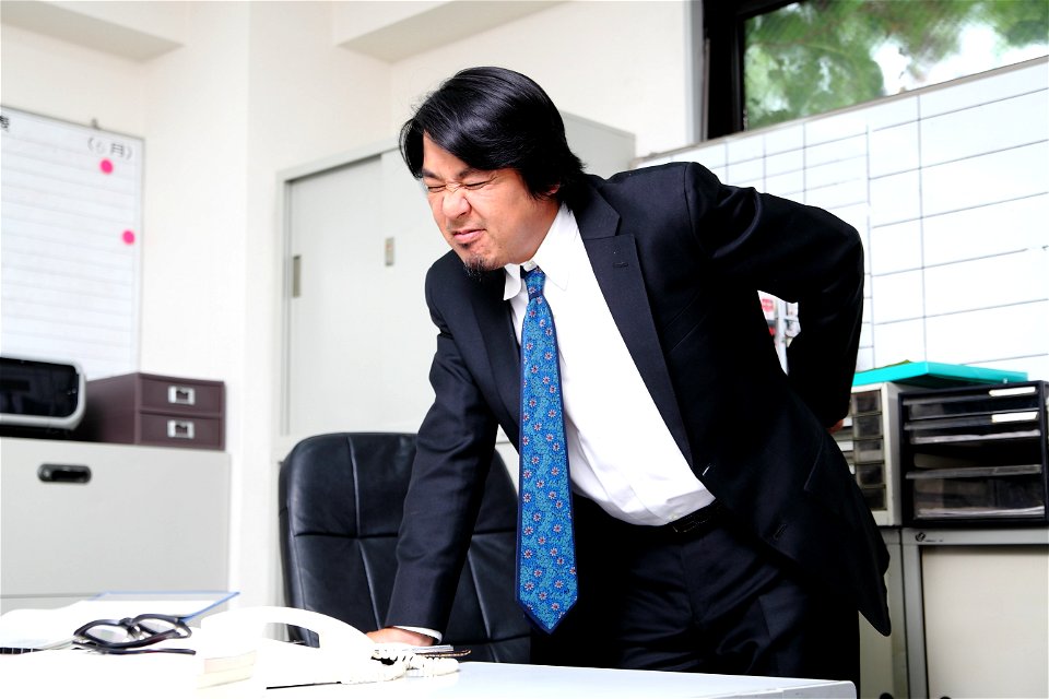 Businessman Back Pain