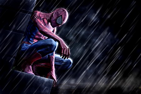 Spider Man Rain
