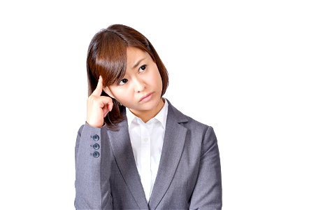 Businesswoman Thinking photo