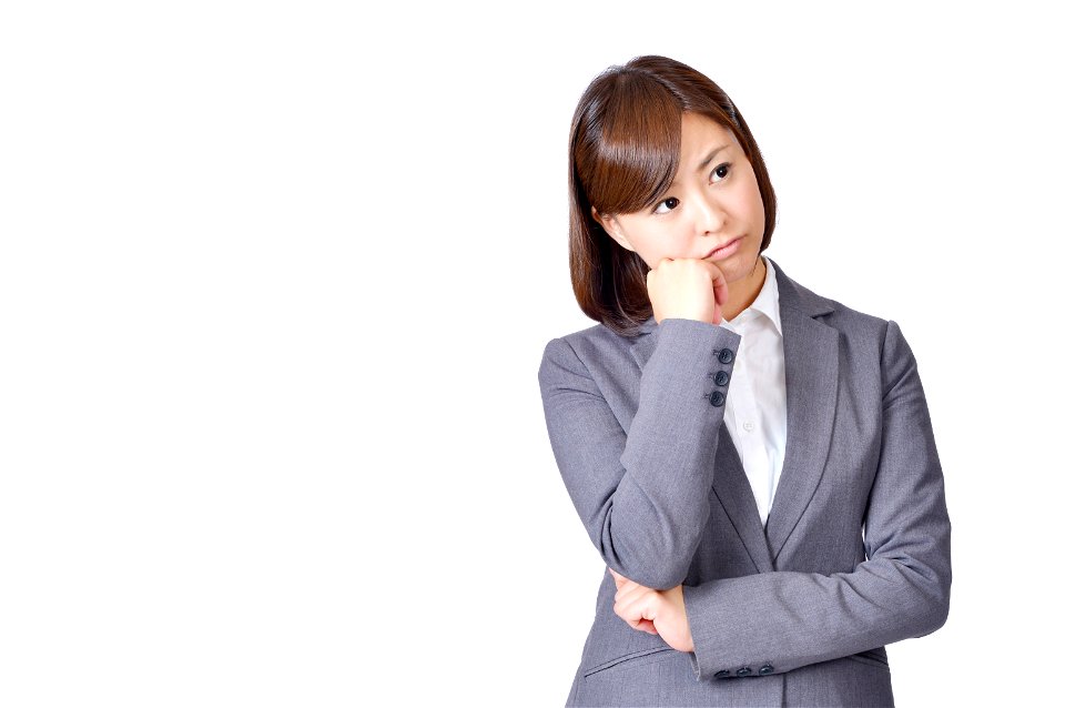 Businesswoman Thinking
