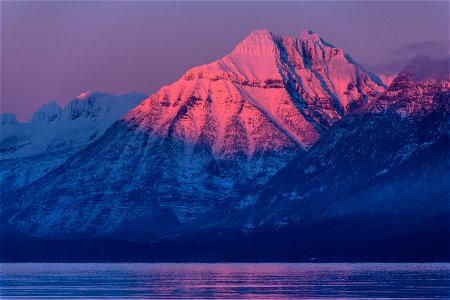 Cannon Mountain Sunset photo